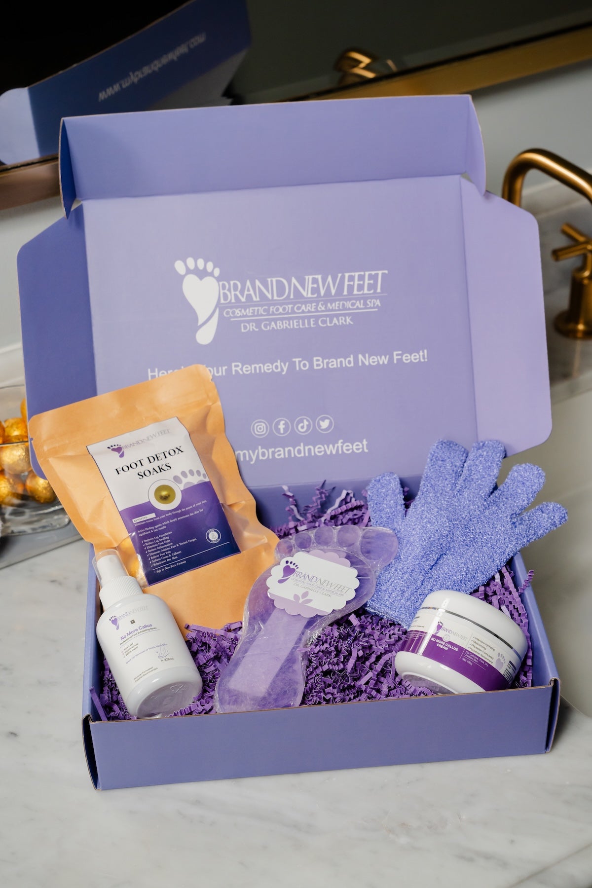 Brand New Feet At-Home Callus Removal Self-Care Kit