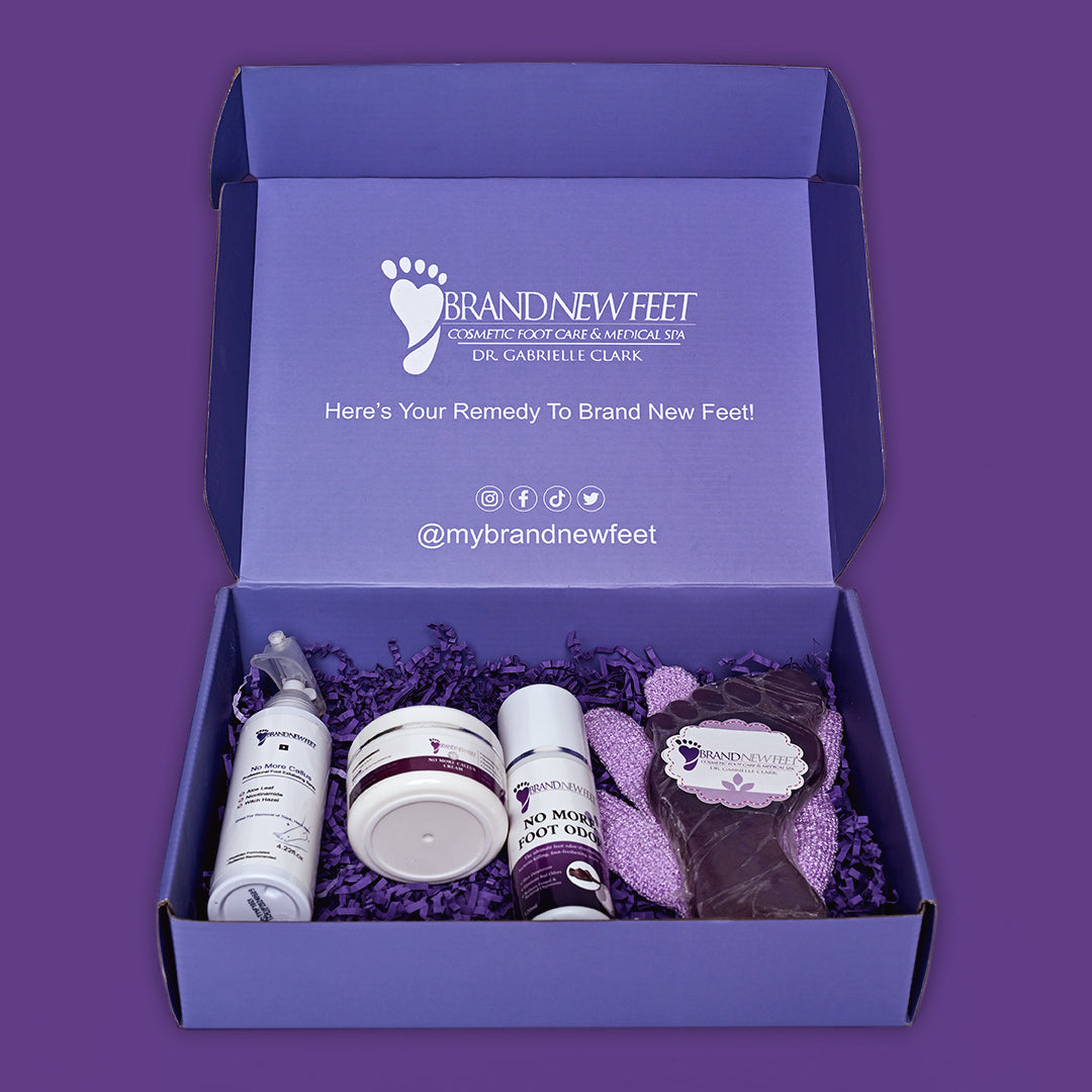 Brand New Feet Callus Removal At-Home Self Care Kit
